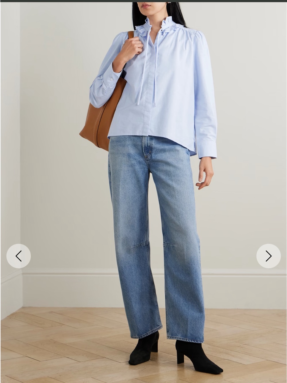 Citizens Of Humanity Calista Frill Collar Shirt